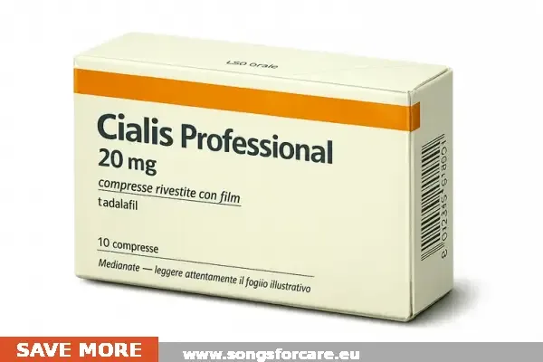 Acquistare Cialis Professional senza ricetta medica Italia — Tadalafil Generico
